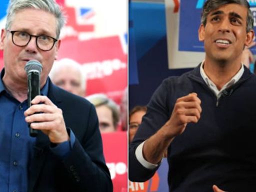 Rishi Sunak And Keir Starmer In Final Plea For Votes As Country Goes To The Polls
