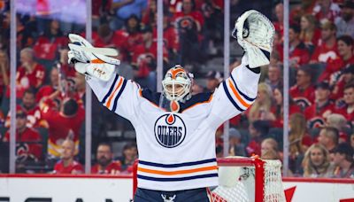 Former Oilers' Goalie Stars in Great New Beer Ad