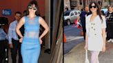 Anne Hathaway Has Two Very Different Takes on Monochromatic Dressing