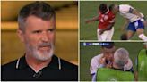 Roy Keane fumes over Kylian Mbappe after France star sustains nasty injury vs Austria