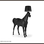 DD 國際時尚精品傢俱-燈飾 Moooi Horse Floor Lamp (義大利進口原裝燈)黑馬立燈 世界精品
