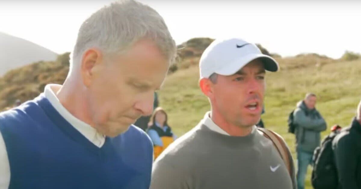 Rory McIlroy expertly handles divorce question during round with celeb pal