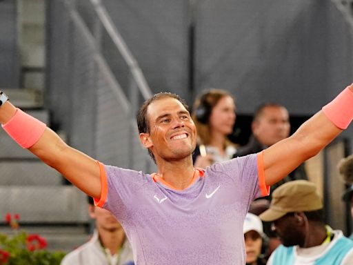 Nadal downs De Minaur in Madrid