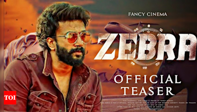 Nani unleashes the intriguing teaser of 'Zebra' starring Satya Dev, Daali Dhananjaya and Eashvar Karthic | Tamil Movie News - Times of India