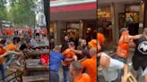 ¡Estalla la polémica! Aficionados de Países Bajos atacan un bar lleno de aficionados ingleses - MarcaTV