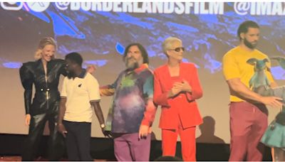 Kevin Hart, Jamie Lee Curtis hit the gold carpet for 'Borderlands' LA premiere