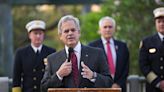 Austin Mayor Steve Adler apologizes after he's accused of falling asleep at officer's memorial