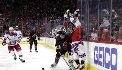 Hurricanes finally take advantage of power play and avoid getting swept by the Rangers - The Boston Globe