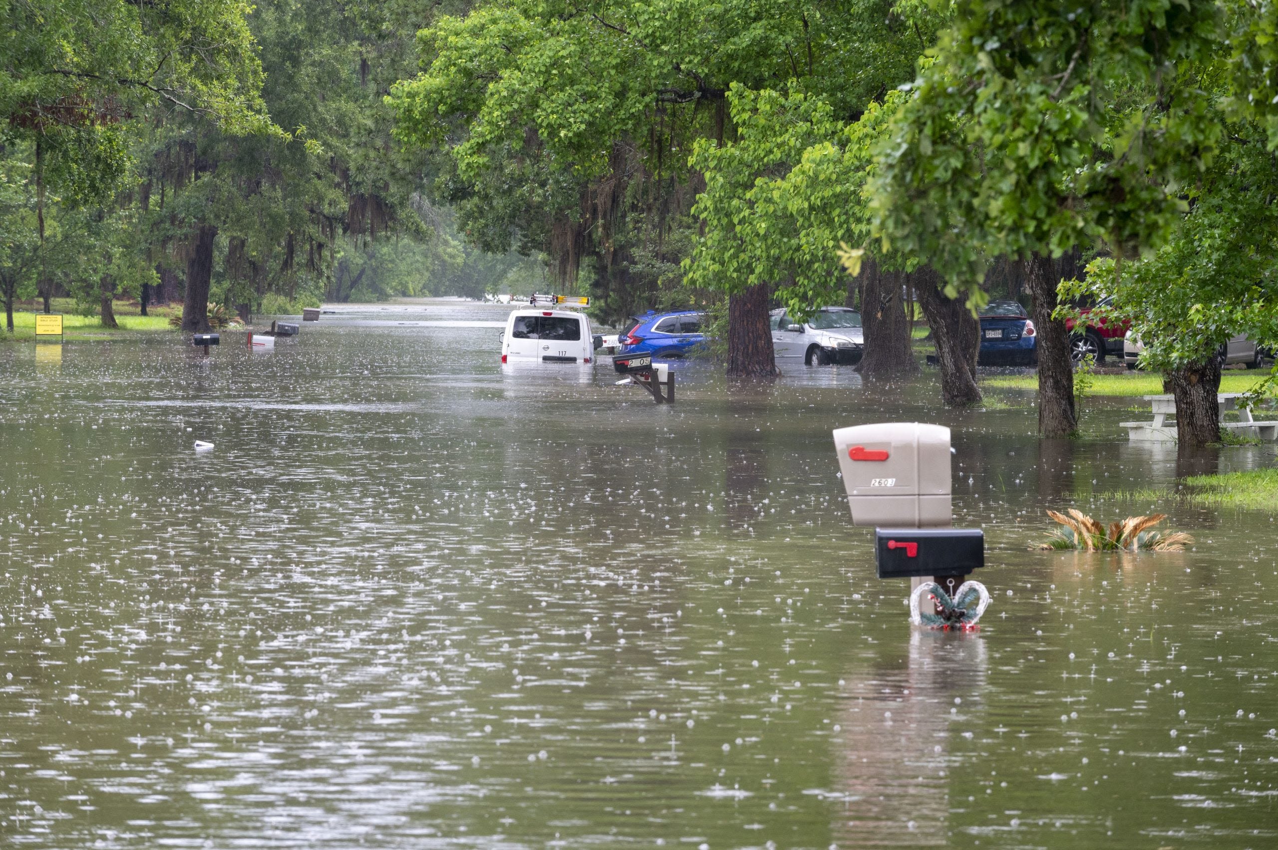 More heavy rain eyes East Texas Sunday as rivers rise to levels not seen since Hurricane Harvey