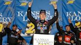 John Hunter Nemechek rallies to Truck Series win at Kansas; Hocevar, Crafton eliminated