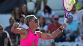 Pink, Robin Thicke test out their tennis skills at Desert Smash charity event