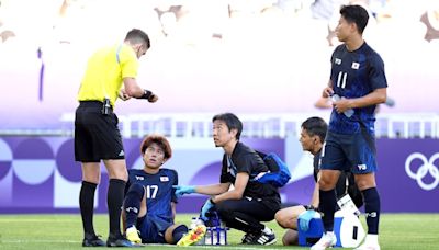Bristol City await Yu Hirakawa update after being forced off of Japan's Olympics opener injured