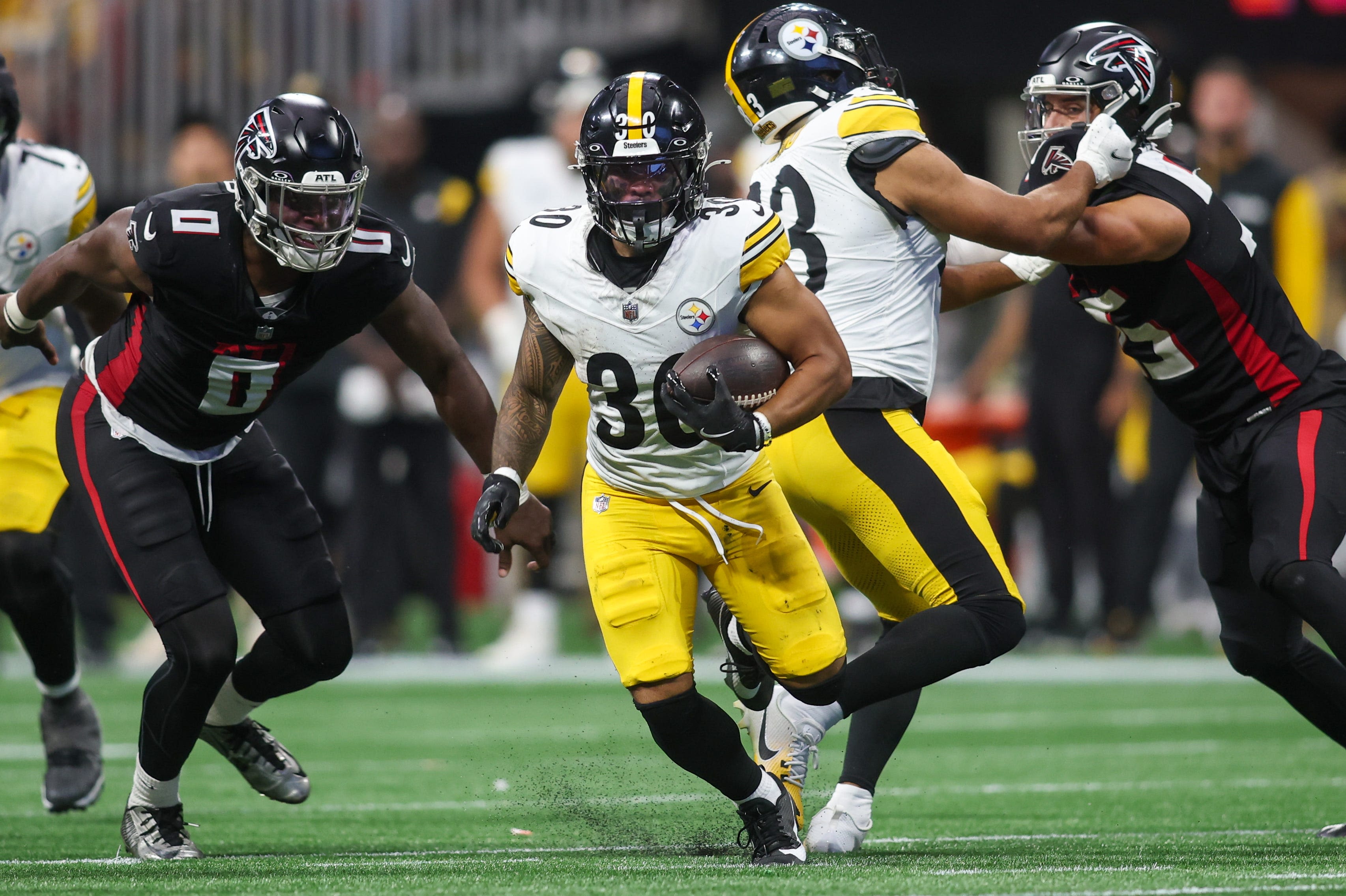 Steelers HC Mike Tomlin calls Jaylen Warren's injury 'a slippery slope'