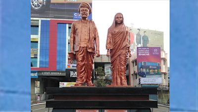 Controversy brews as line with ‘shudra’ reference removed from newly inaugurated Phule statue inscription