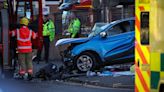 Woman in her killed in car crash after Mercedes smashed into Nissan