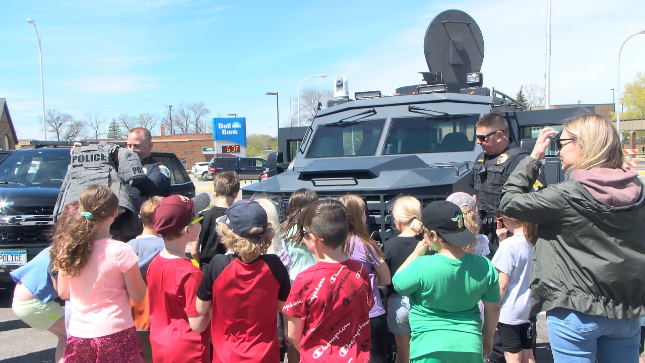 Fergus Falls kids get close-up look at local public safety departments in open house