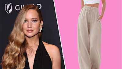 Jennifer Lawrence’s Breezy Palazzo Pants Are a Summer Wardrobe Essential — Shop Similar Styles Under $40