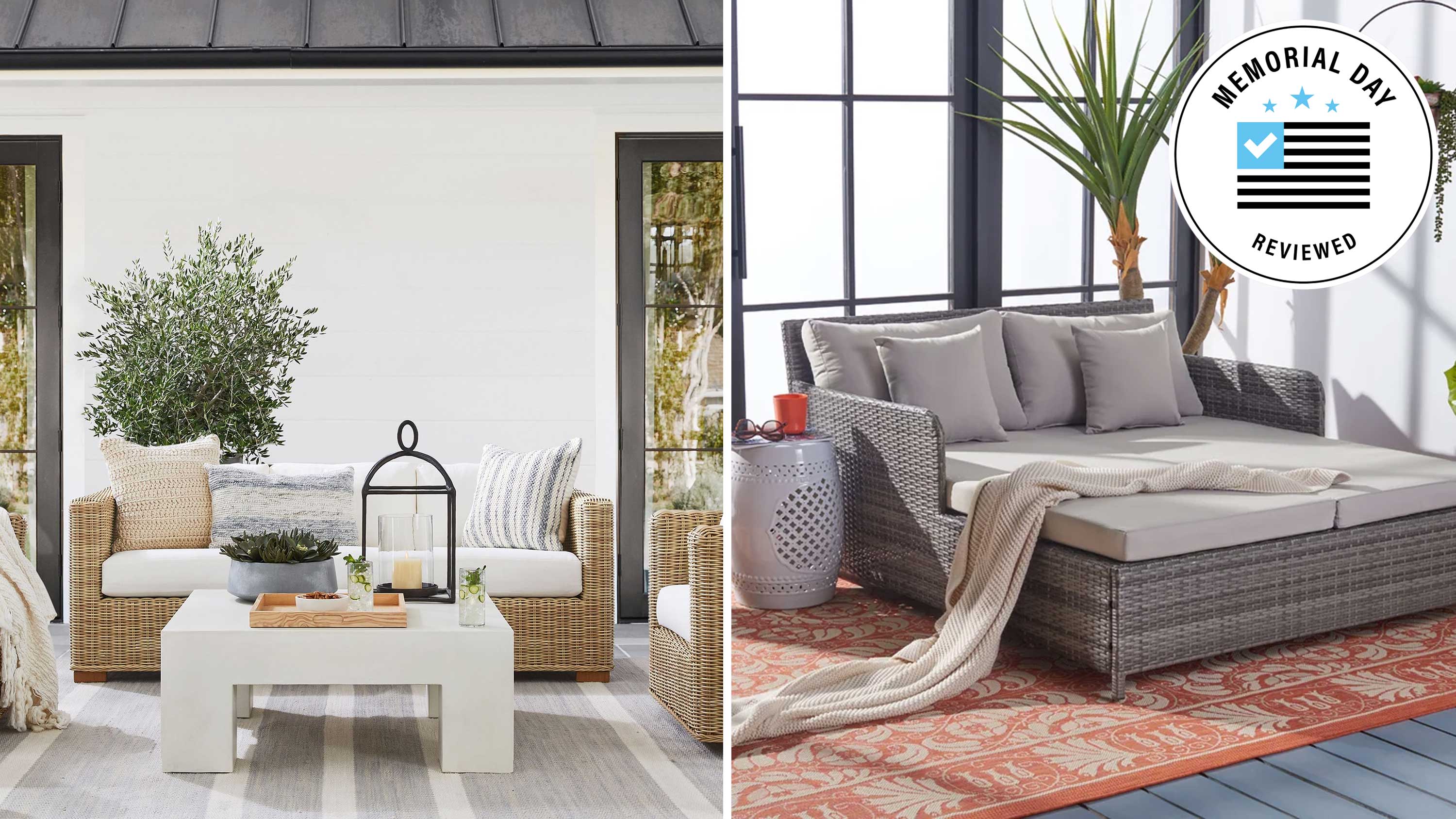 Memorial Day patio furniture deals: Save up to 49% at Lowe's, Wayfair, Pottery Barn