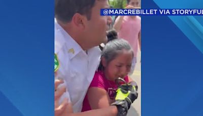 NYC parks officer reassigned after attempt to restrain girl caught on video