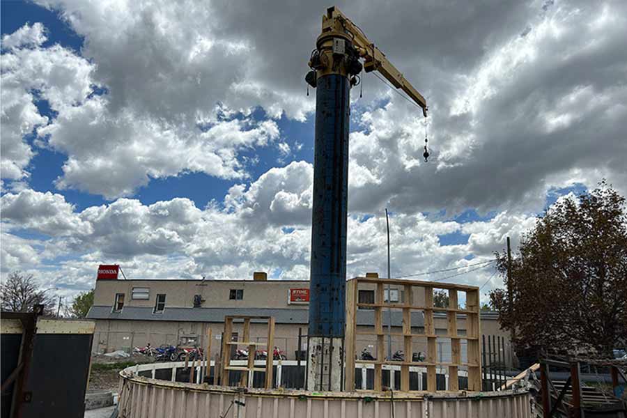 Construction of new Idaho Falls water tower moving forward after months of delays - East Idaho News