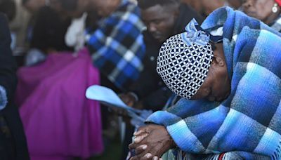 Botswana Mass Funeral