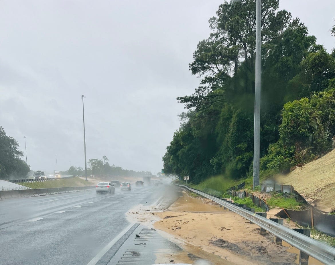 Severe thunderstorms cause flooding, road closures in Pensacola area. Here's what we know