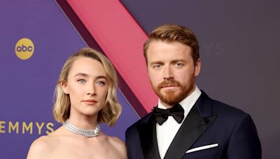 Saoirse Ronan and husband Jack Lowden make red carpet debut as a married couple