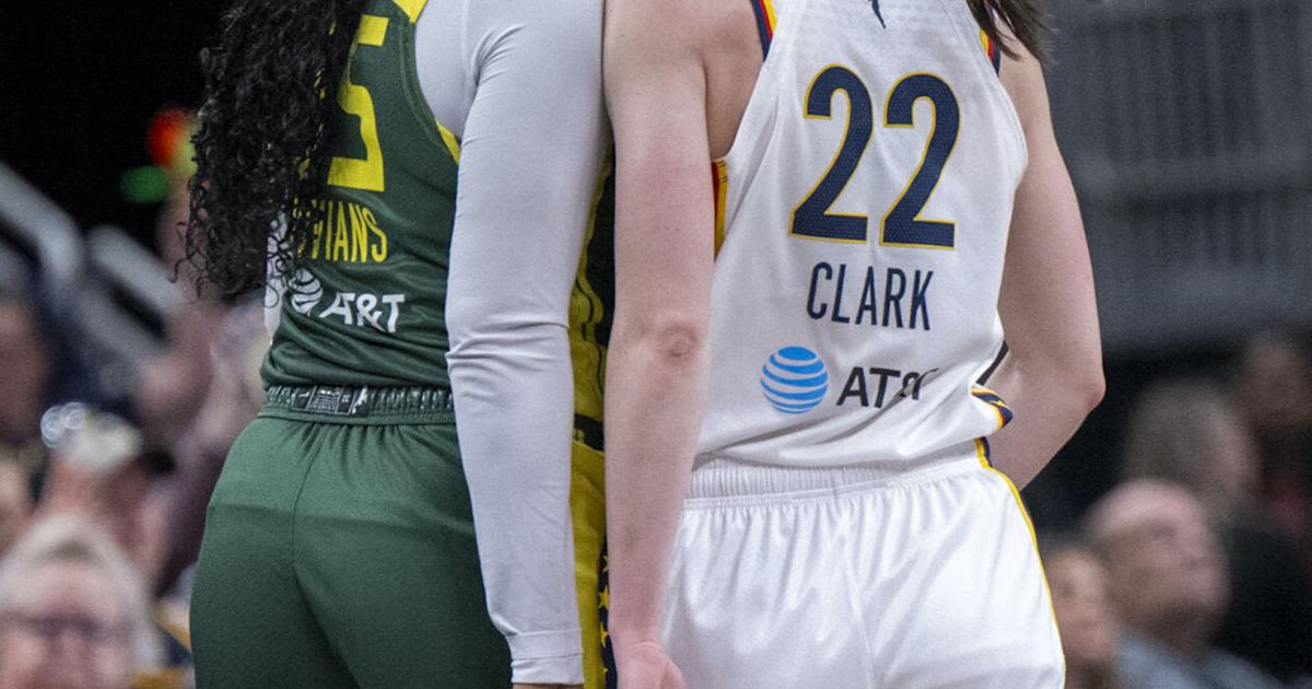 Column: By allowing cheap shots on Caitlin Clark, the WNBA is courting trouble