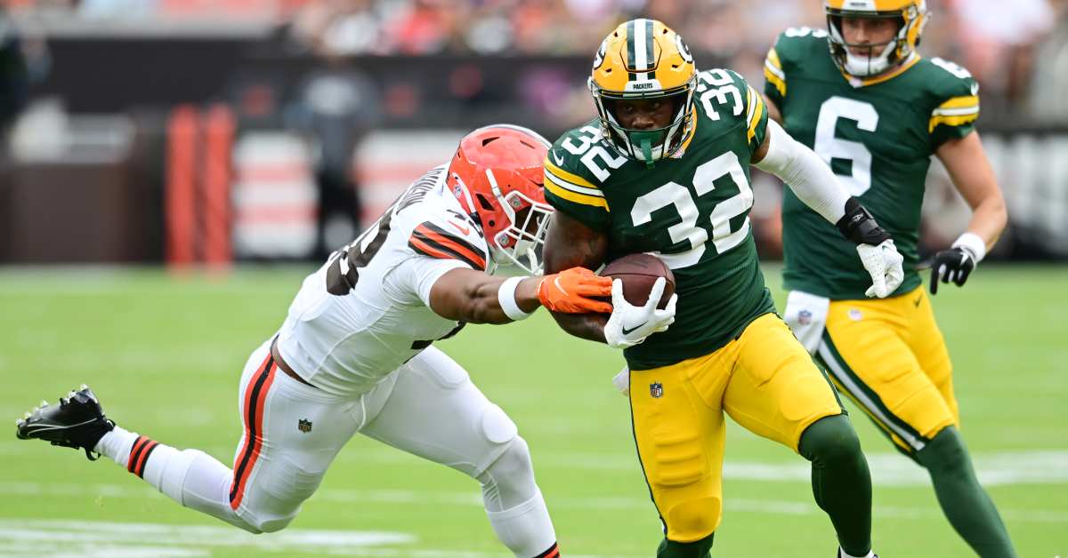 Browns Preseason Foe Packers Lose Rookie RB to Injury