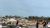 Residents begin going through the rubble after tornadoes hammer parts of Nebraska and Iowa