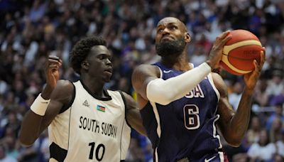 Team USA defeats South Sudan in narrow 101-100 victory ahead of Paris 2024 Olympics