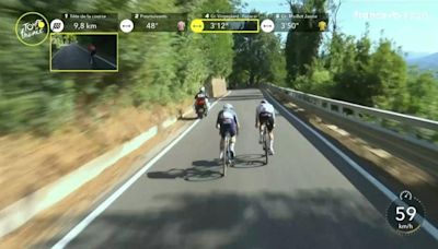 Pogacar, Vingegaard y Evenepoel toman el mando del Tour en la victoria del francés Vauquelin