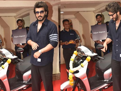 Arjun Kapoor buys a new luxury scooter worth Rs 1.09 lakh