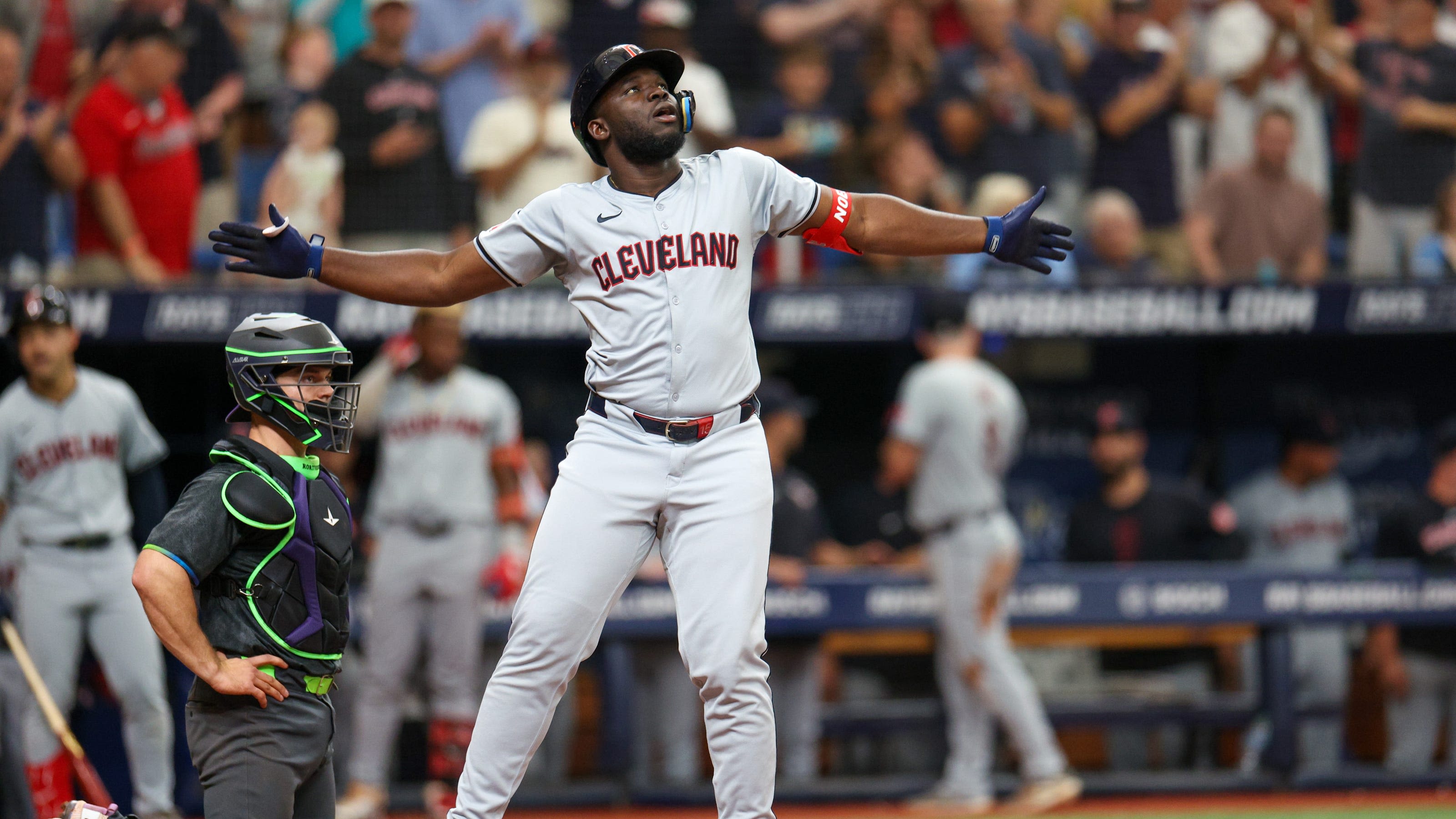 Jhonkensy Noel's pinch hit home run lifts Cleveland Guardians over Tampa Bay Rays