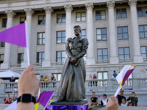 The Martha Hughes Cannon statue installation will have to wait a little longer