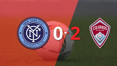 Colorado Rapids demuestra su superioridad ante New York City FC con un 2 a 0