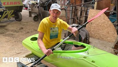 Devon man with a brain injury in kayaking challenge to Lundy