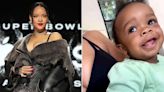 Rihanna Tweets Cute Video Holding Son: 'Look Who Don't Want Mommy to Work Out'