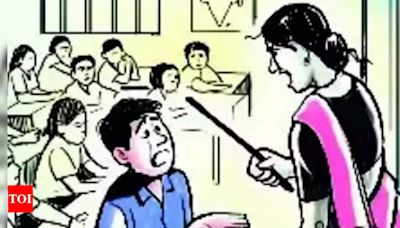 Class 5 boy misspells ‘water’, brutally beaten by teacher in Lucknow | Lucknow News - Times of India