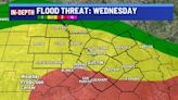 Heavy rain gradually arrives Wednesday