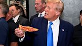 Trump Hands Pizza To Floridians, And Twitter Users Don't Dig His Delivery Style