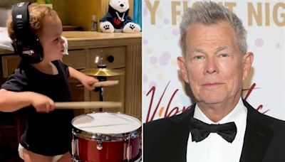 David Foster Explains 3-Year-Old Son Rennie's Impressive Drum Skills: 'Figured It Out on His Own' (Exclusive)