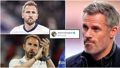 Jamie Carragher reveals who he thinks is to blame for England’s Euro 2024 failure