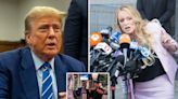 Trump lawyers say Stormy Daniels refused subpoena outside a Brooklyn bar, papers left ‘at her feet’