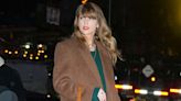 Taylor Swift Steps Out in Green Sweater Dress on Visit to Electric Lady Studios in New York City