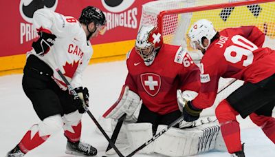 Canada suffers SO loss to Swiss at hockey worlds, will play Sweden for bronze