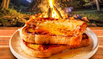 Have Breakfast By The Campfire By Roasting Your French Toast