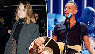 Cara Delevingne had no idea who Bruce Springsteen was when she met, took a photo with him
