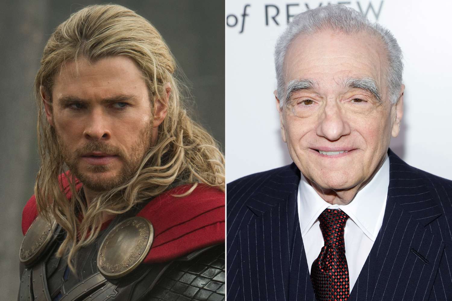 Chris Hemsworth was bothered by Marvel criticism from Martin Scorsese, Francis Ford Coppola