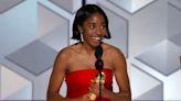 “The Bear”'s Ayo Edebiri Thanks the 'Real Ones' During 'Very Grateful' Golden Globes Acceptance Speech